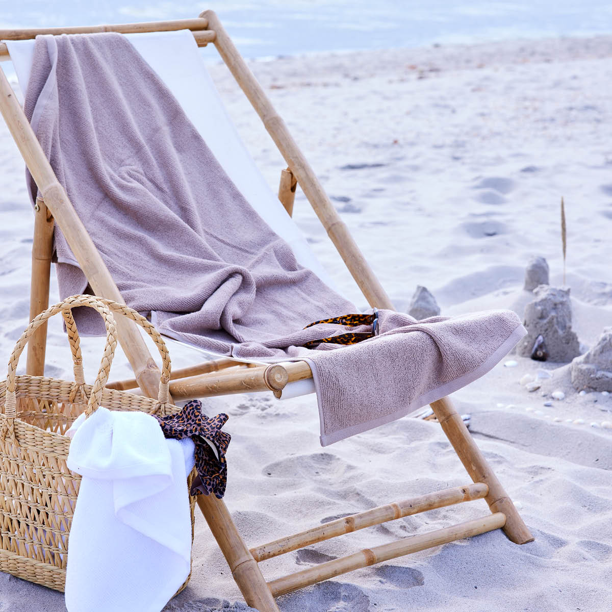 Lene Bjerre Molli Kylpypyyhe 140x70 cm Rose