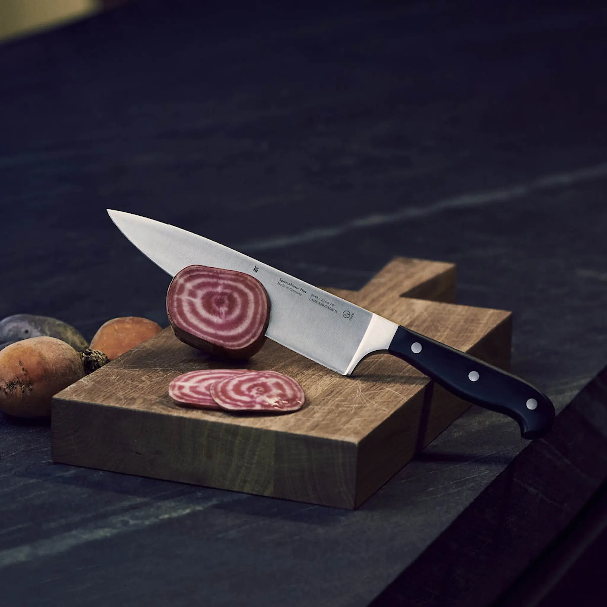 WMF Spitzenklasse Plus Kockkniv 20 cm Stål/Svart