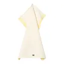 Kökshandduk linne/bomull 50x70 cm gul/vit randig