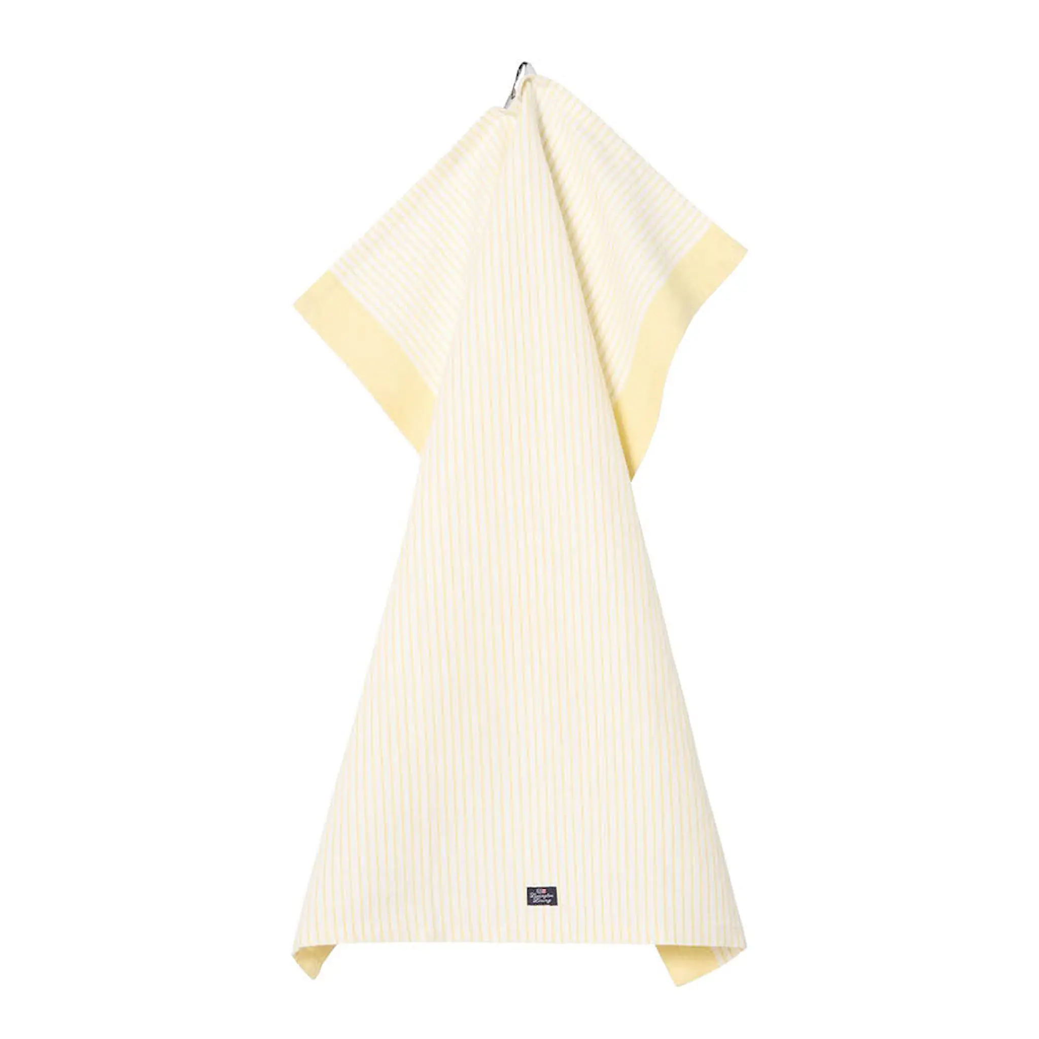 Lexington Kökshandduk linne/bomull 50x70 cm gul/vit randig