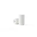 Lyngby Vas 6 cm Porslin Vit