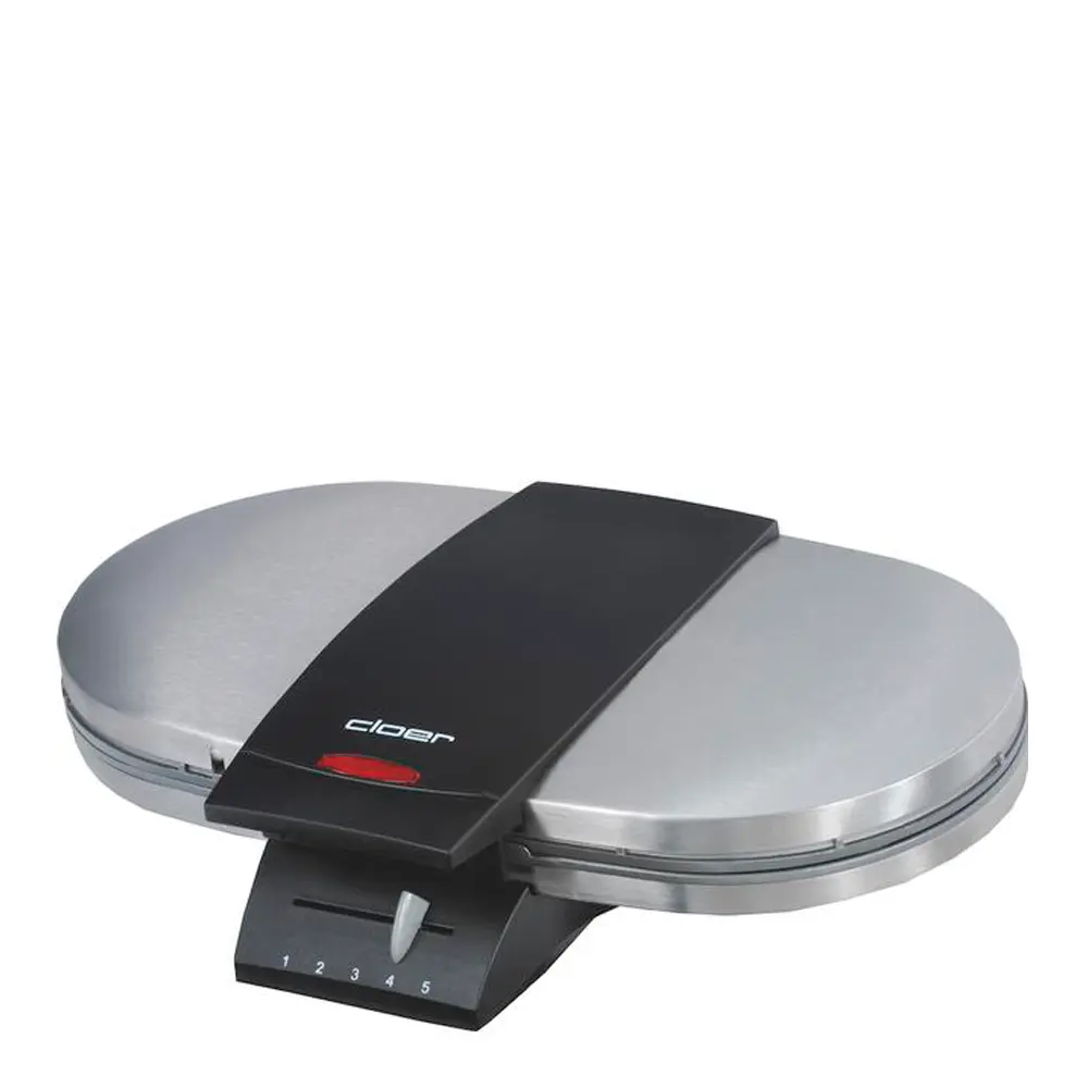 Vohvelirauta tupla CL1329 Ruostumaton