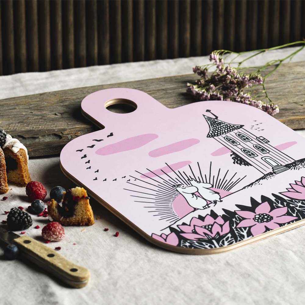 Muurla Mummi tosidig skjærebrett 25x20 cm Vennskap