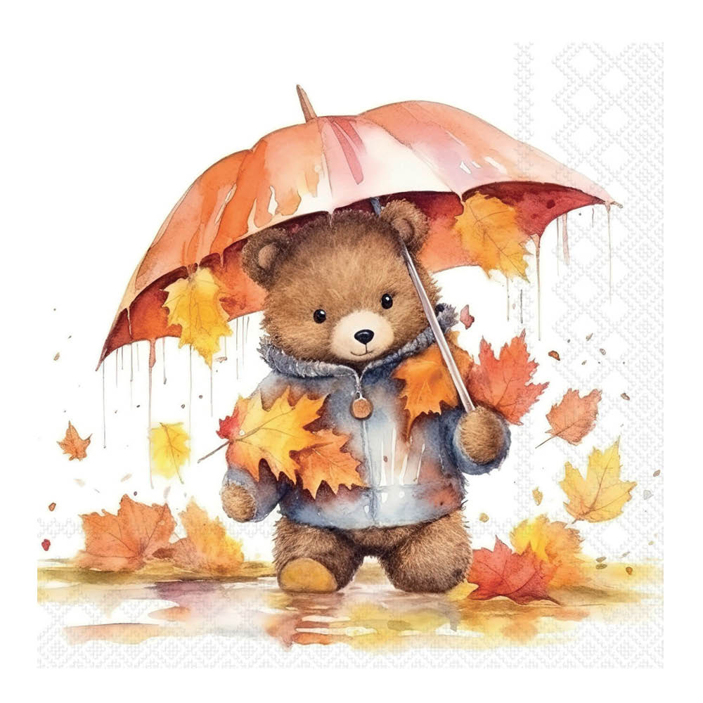Ambiente Servett 33x33 cm 20-pack Umbrella Bear