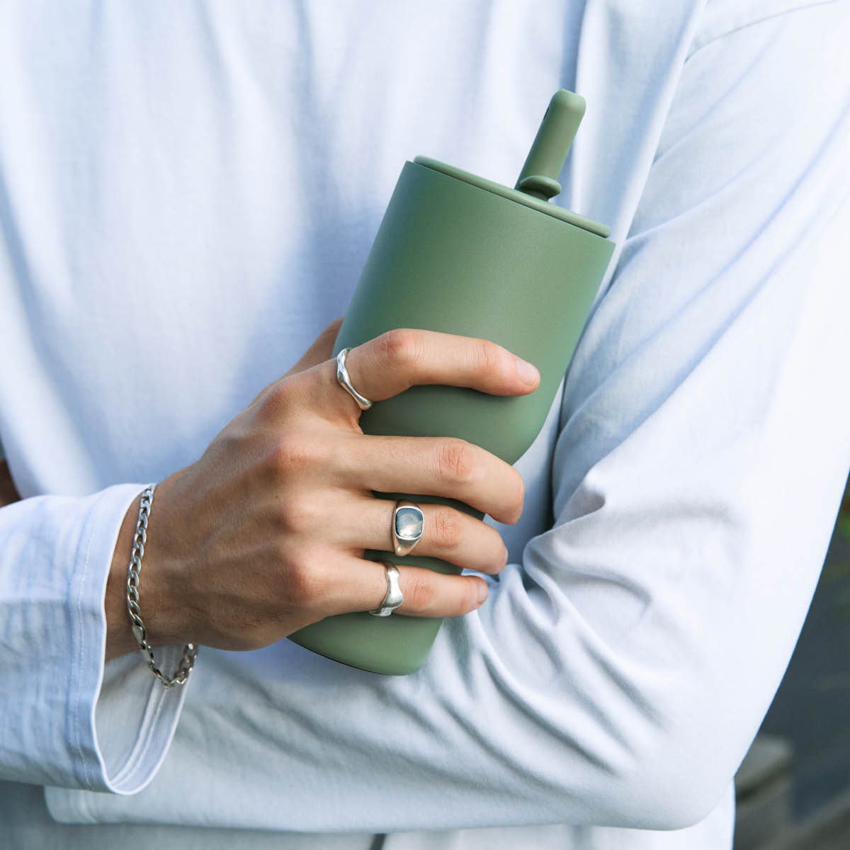 Eva Trio Sip'n'Go vesipullo 0,6 L green goddess