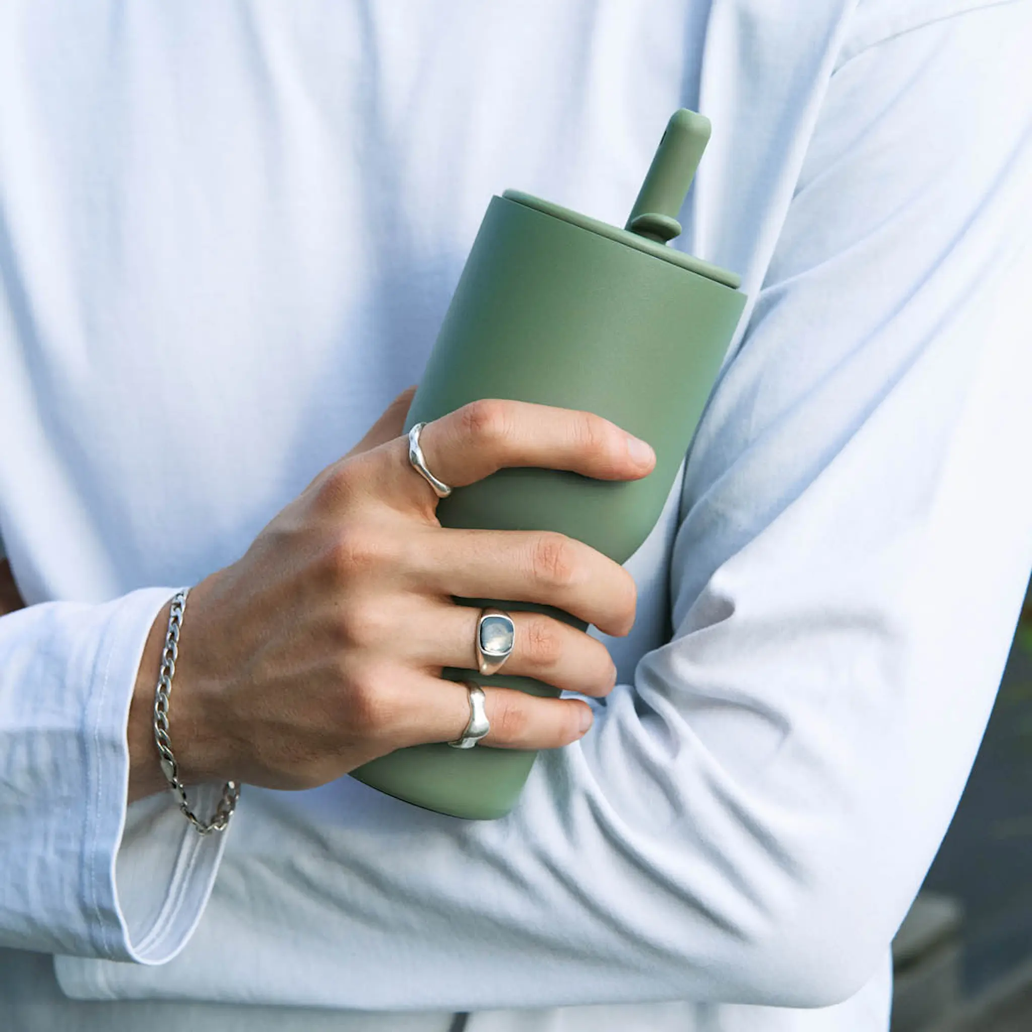 Eva Trio Sip'n'Go vesipullo 0,6 L green goddess
