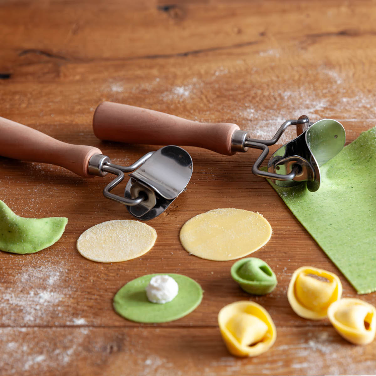 Marcato Marcato Pyöreä Pastaleikkuri 5,4 cm Ruostumaton Teräs/Puu