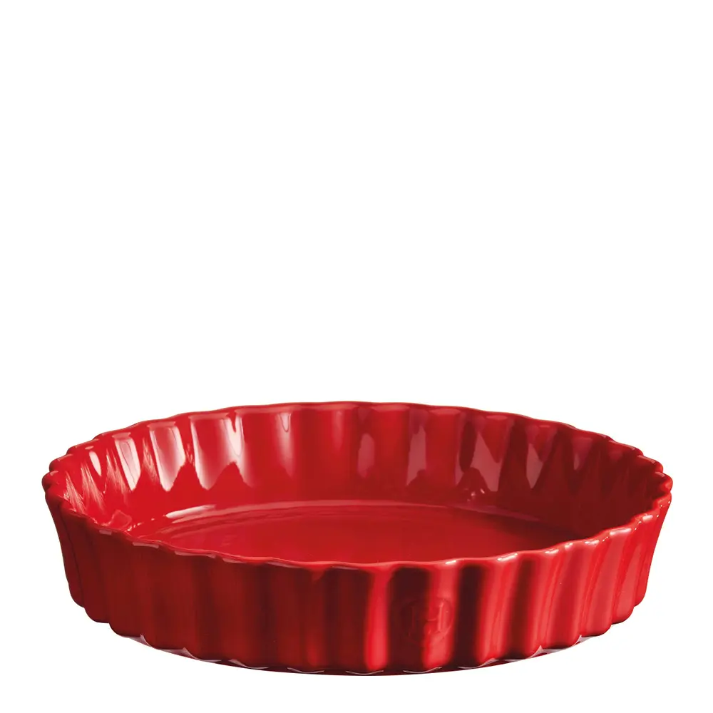 Emile Henry Piirakkavuoka 28 cm Punainen