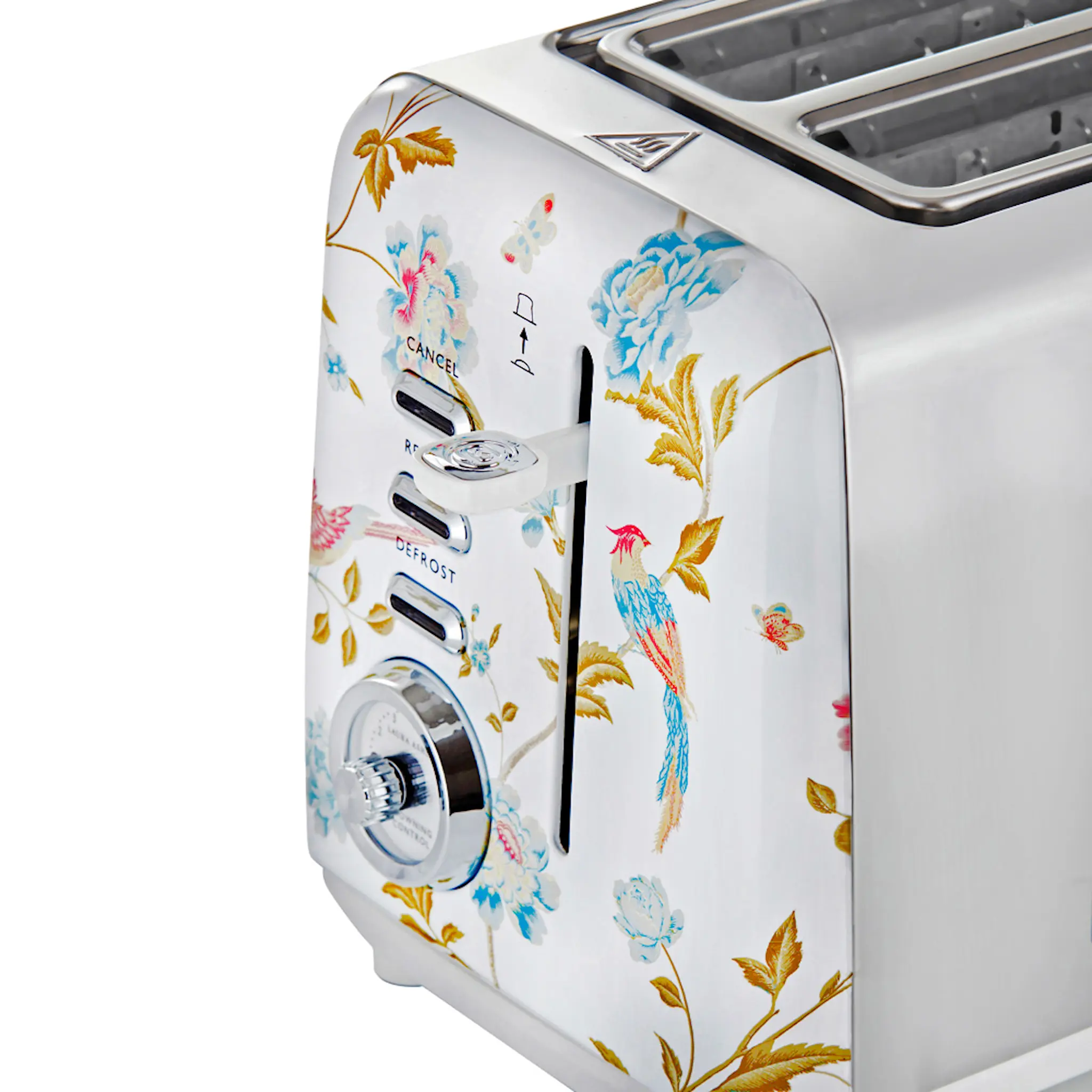 Laura Ashley Elveden Brödrost 2-skivor Vit
