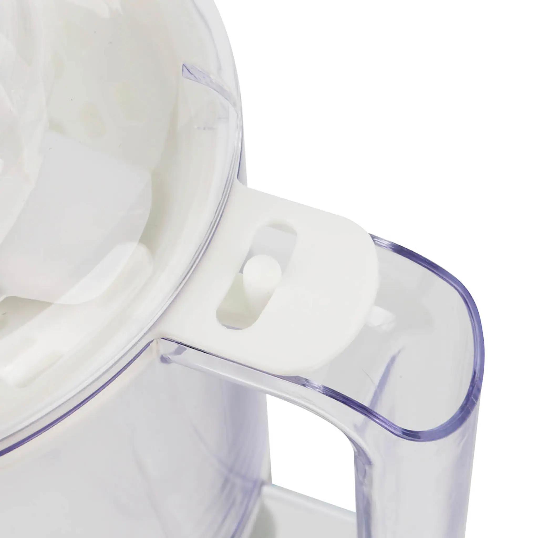 EMERIO Elektrisk citruspress 80 cl med 2 koner vit