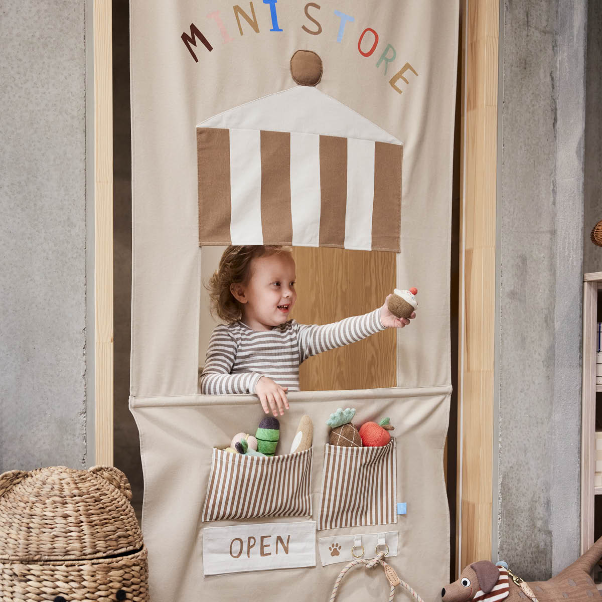 OYOY Yummy butik för upphängning 78x190 cm Multi