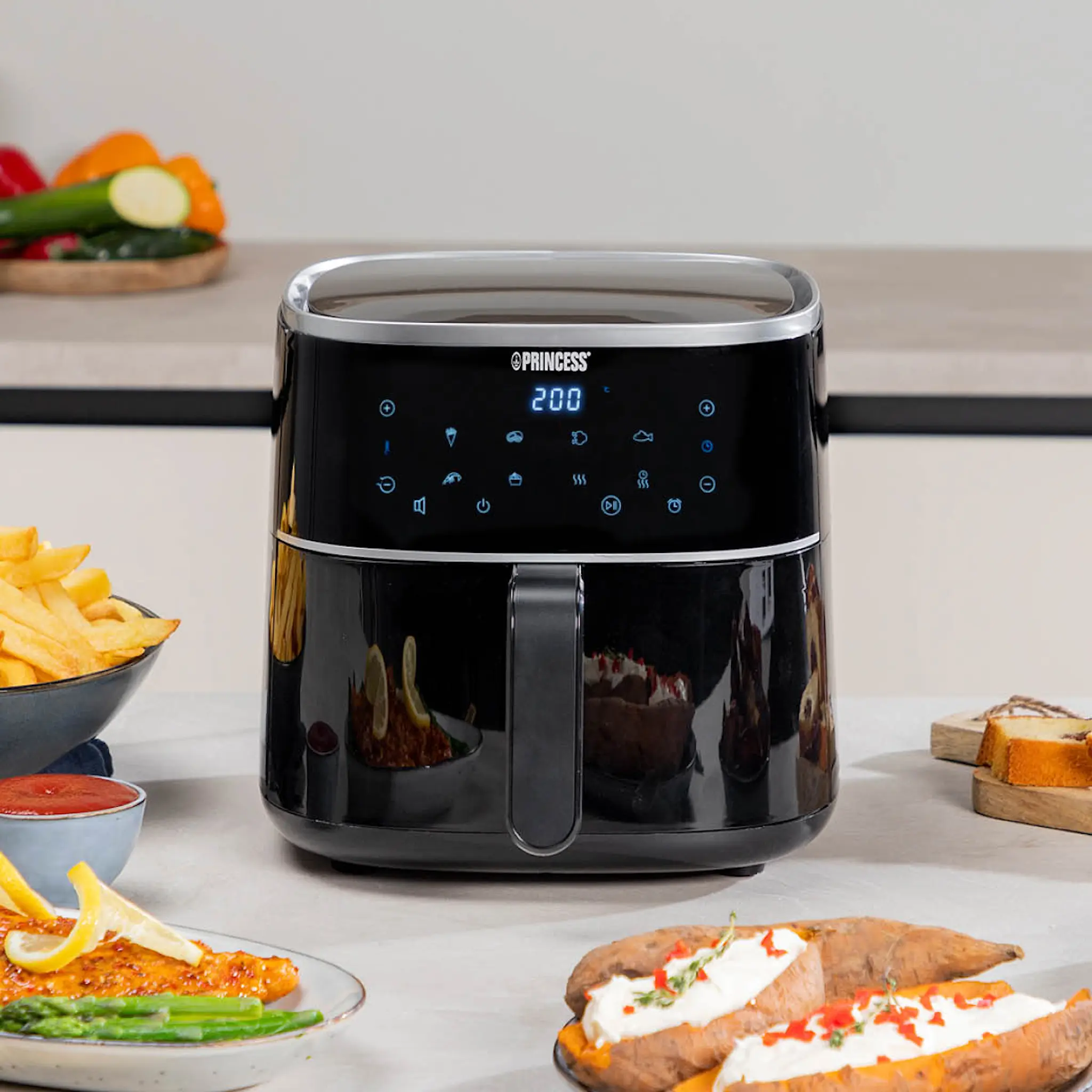 PRINCESS Airfryer 182244 6L 1500W digital