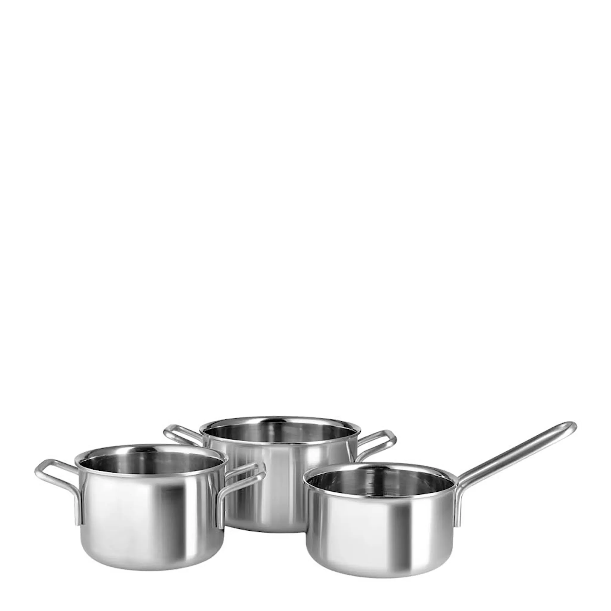 Eva Trio Mulit grytset 3 delar stål