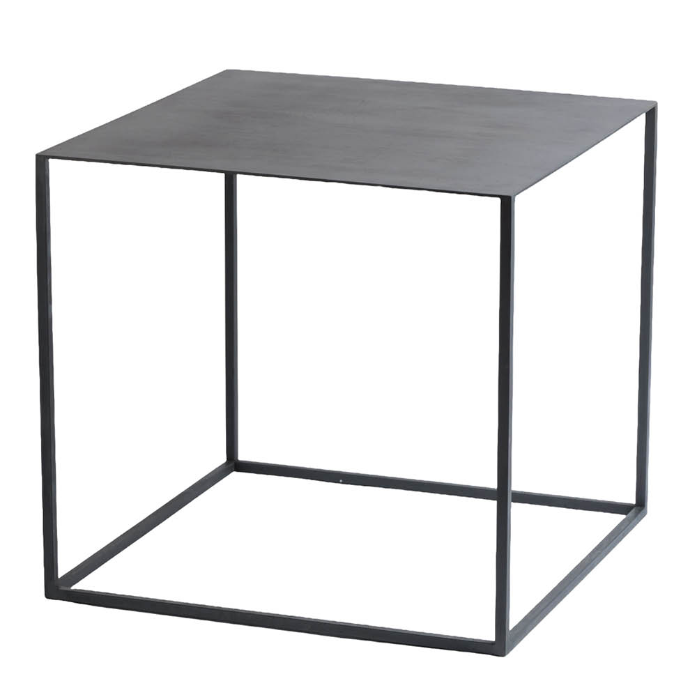Mette Ditmer Cubic sidobord 43x43 cm järnsvart