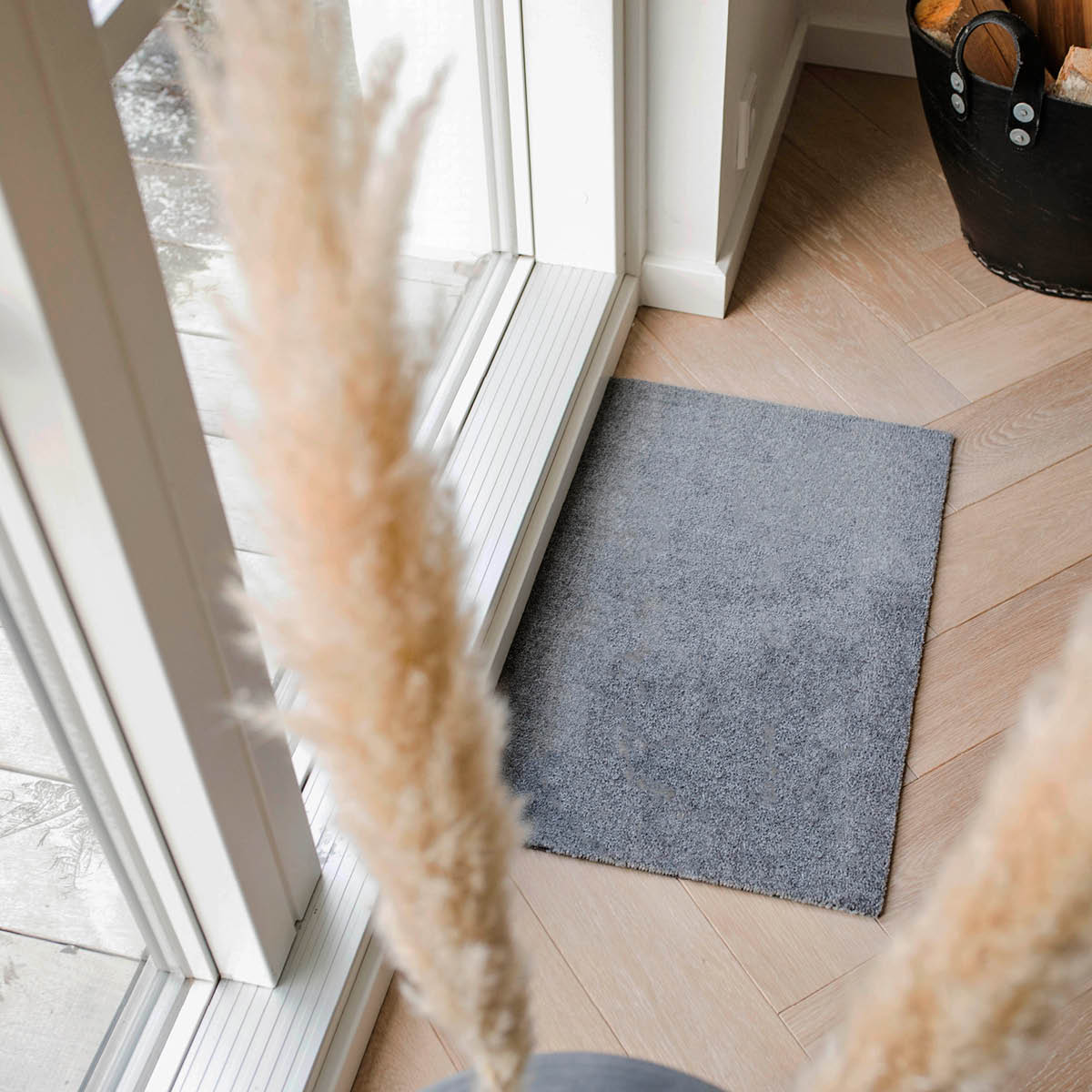 Tica Copenhagen Unicolor golvmatta 40x60 cm stålgrå