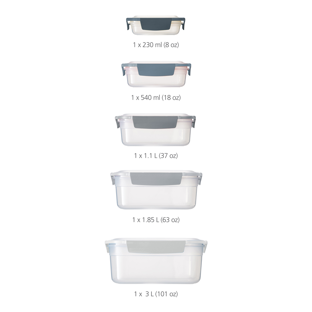 Joseph Joseph Nest sky oppbevaringssett 5 stk