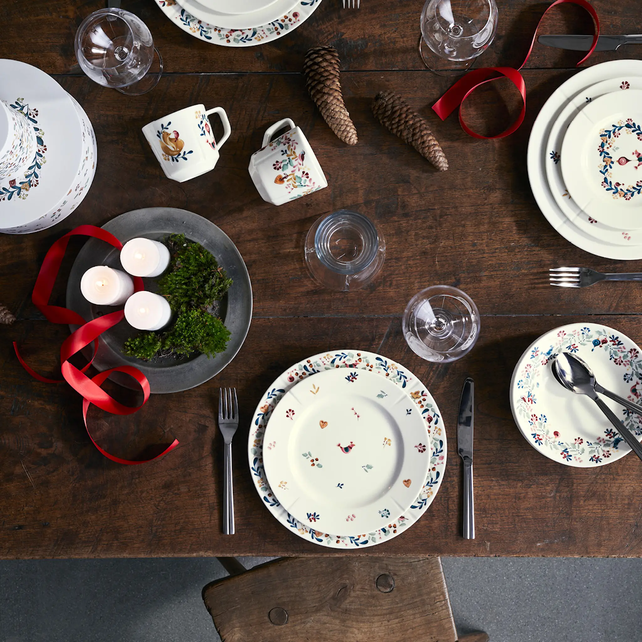 Rosendahl Grand Cru Cottage Lautanen 27 cm Valkoinen