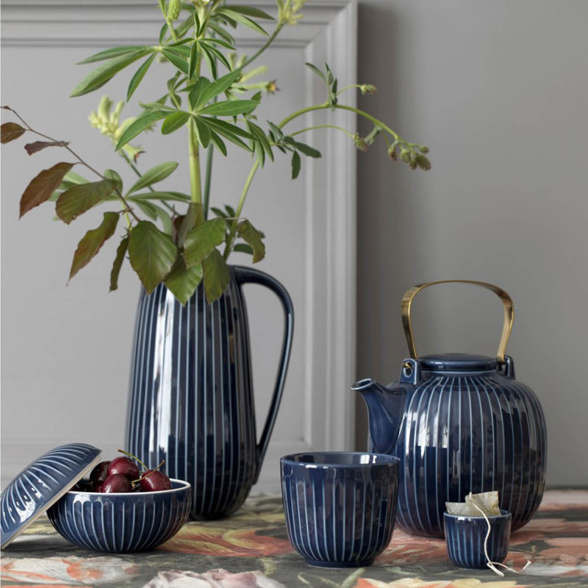 Kähler Hammershøi kopp 20 cl indigo