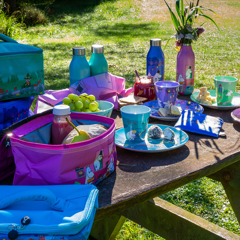 Les Artistes Muumi Kylmälaukku 4,5 L Tea time pink