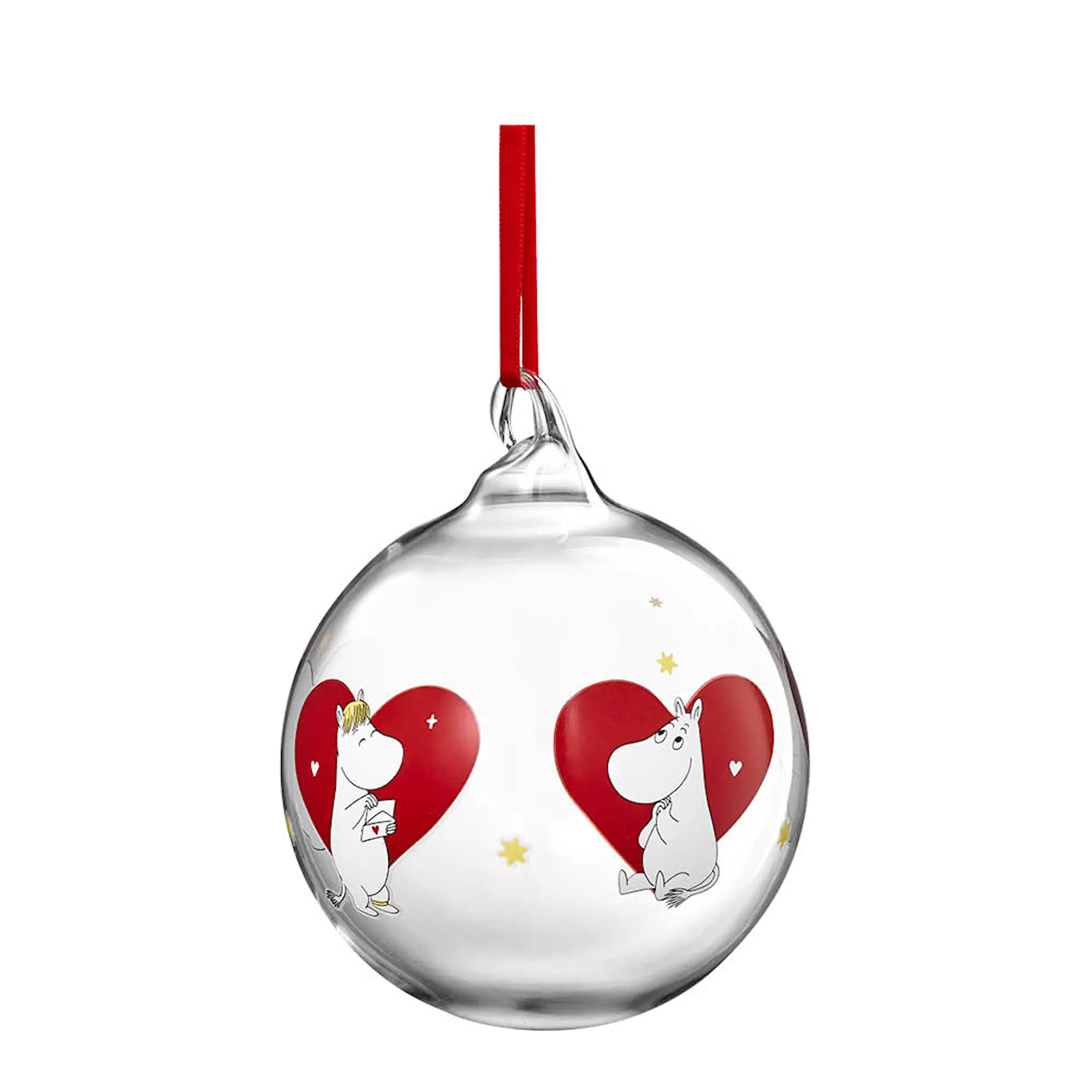 Muurla Mumin julkula 9 cm Hjärta