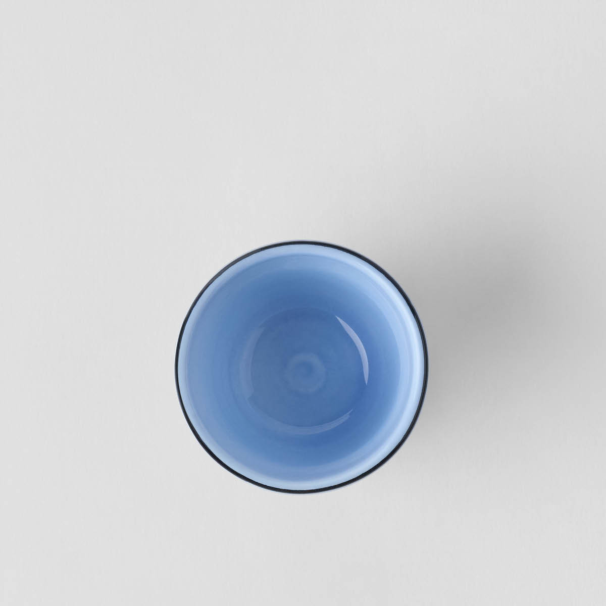 Gustafsberg Natur eggeglass 5 cl blåbærblå