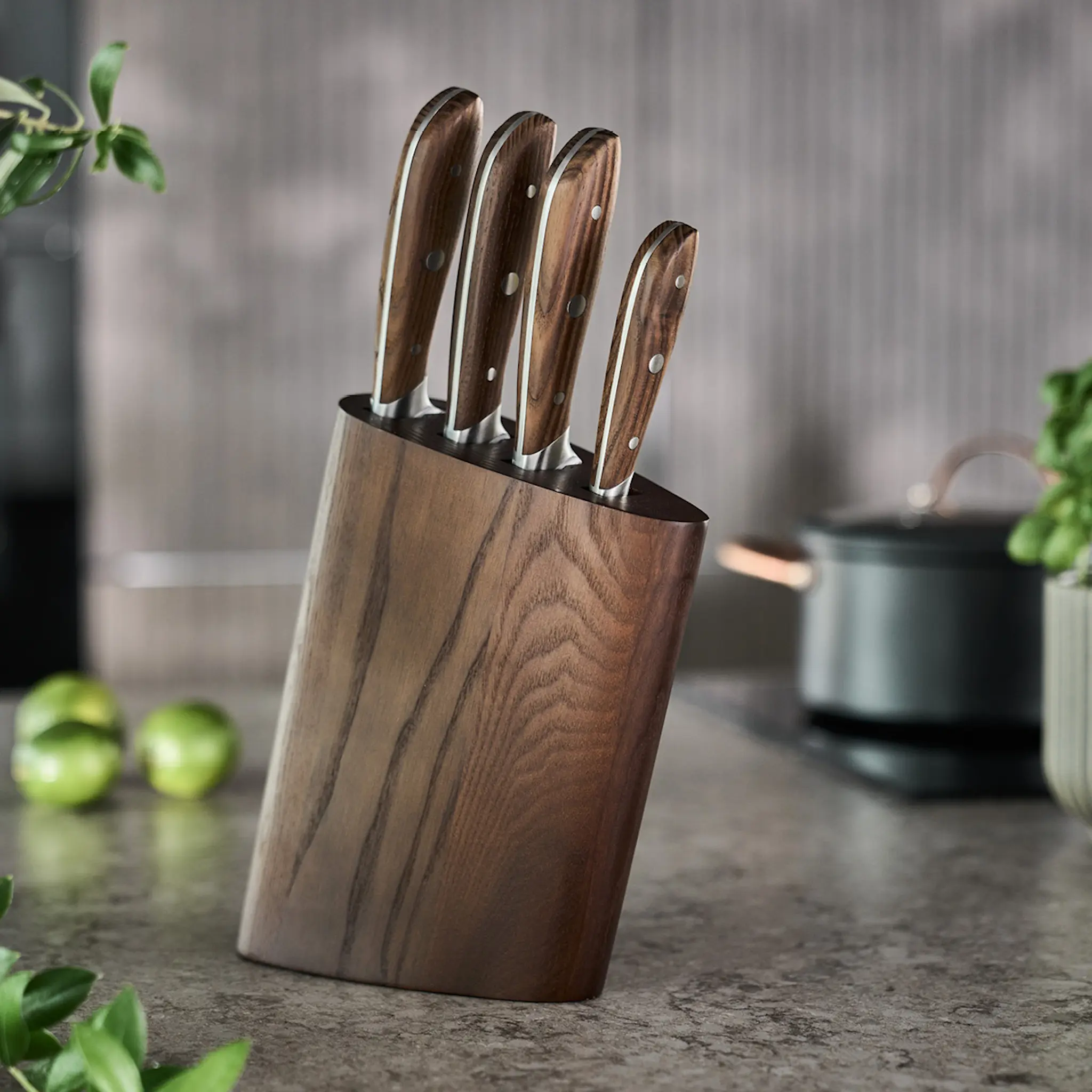 Modern House Nord Veistitukki 4 veitsellä Saarni