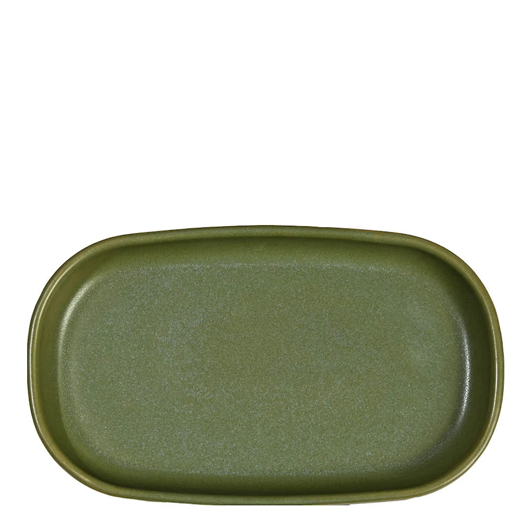 ByOn Porto serveringsfat 30x18 cm grön