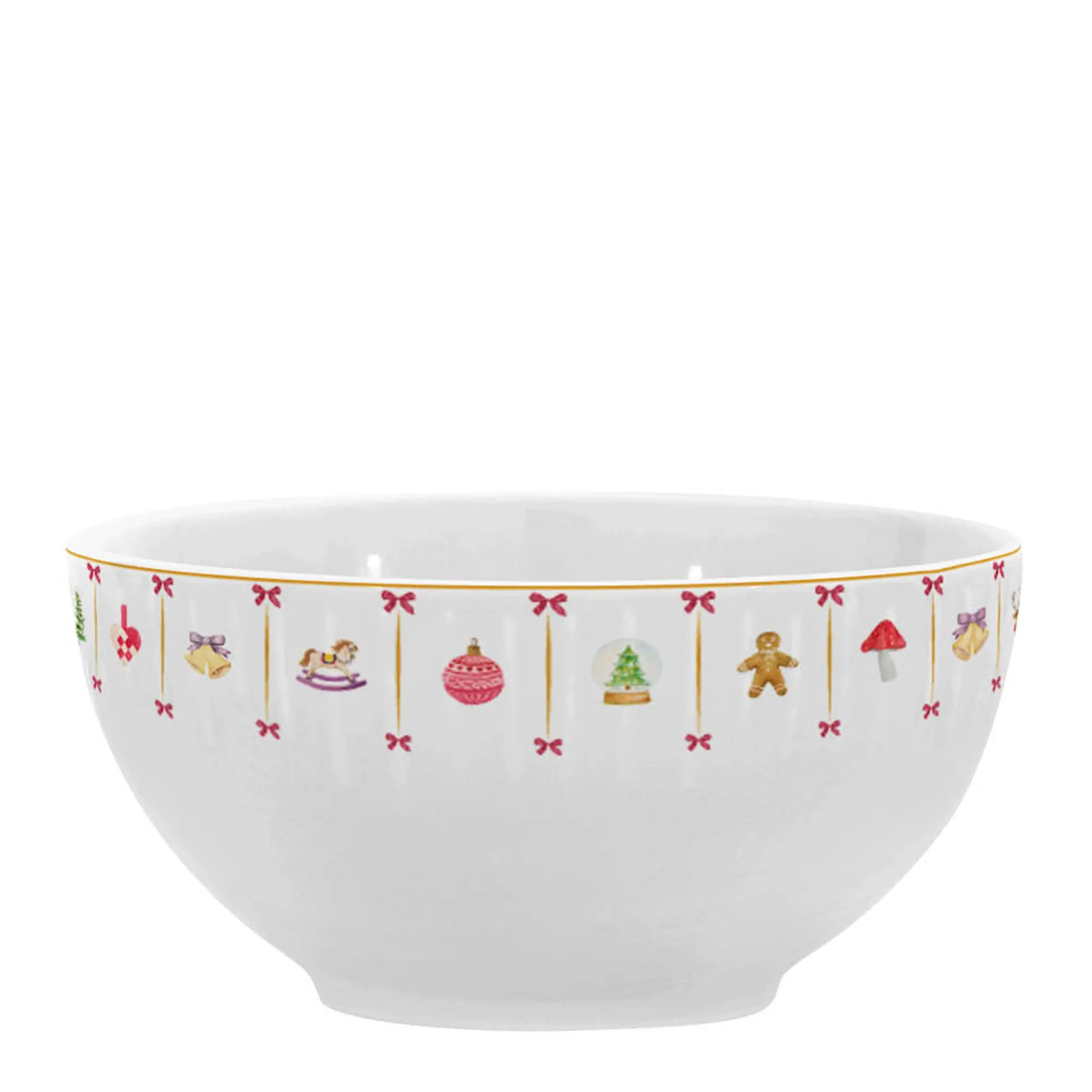 Aida Occasions Cozy Christmas skål 14 cm hvit