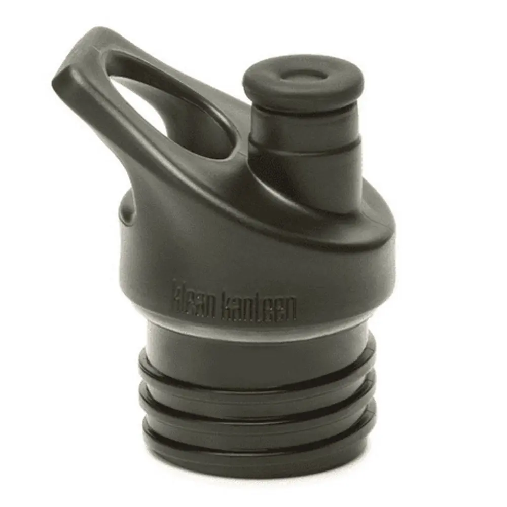 Sportskork til flaske svart