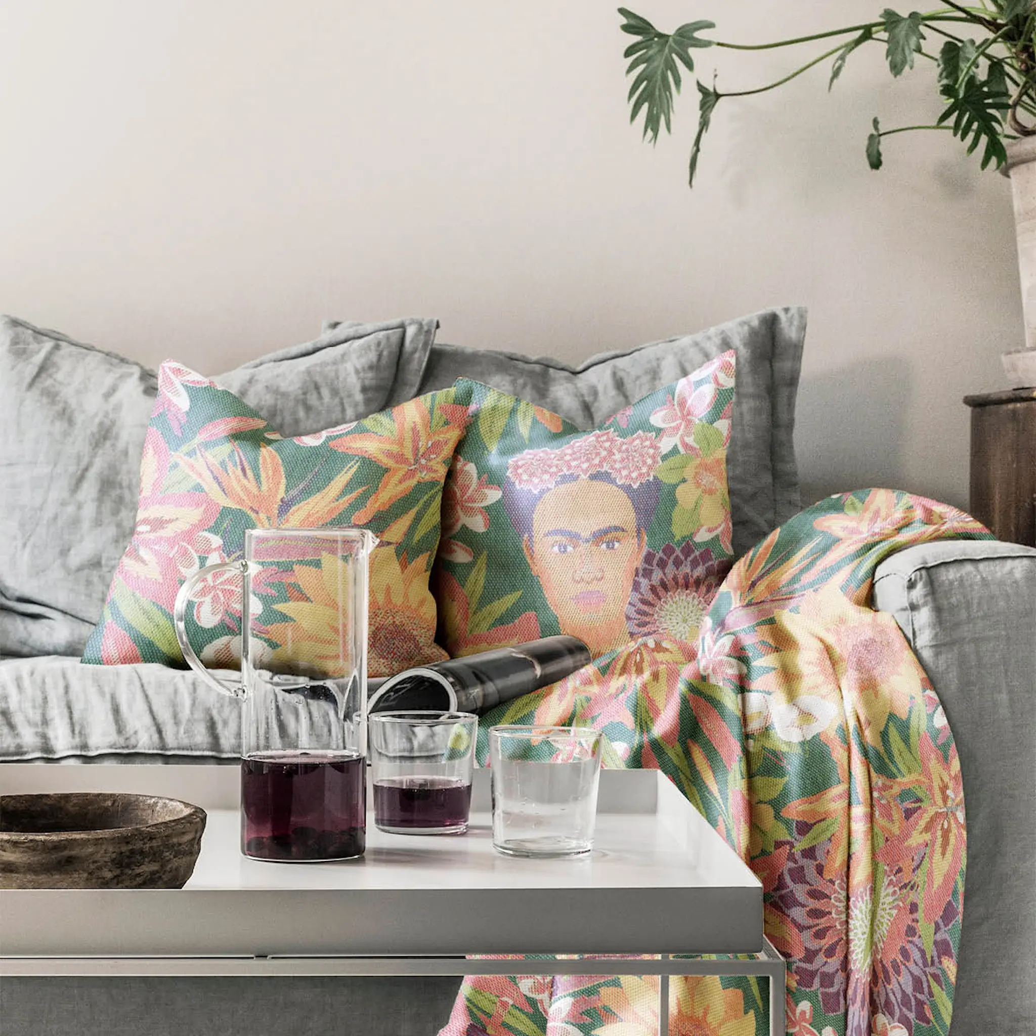 Ekelund Flores kuddfodral 40x40 cm