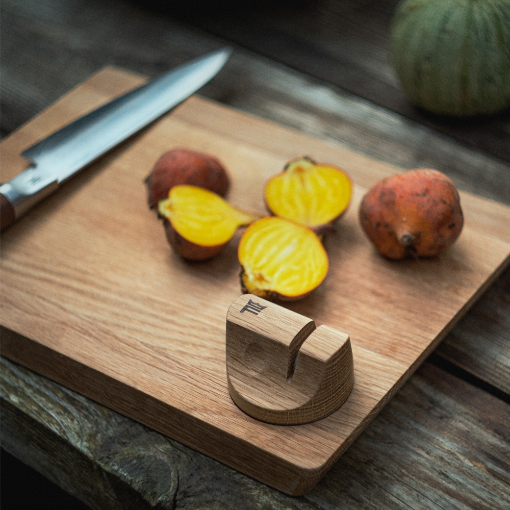 Fiskars Norden knivsliper 9,8 cm eik