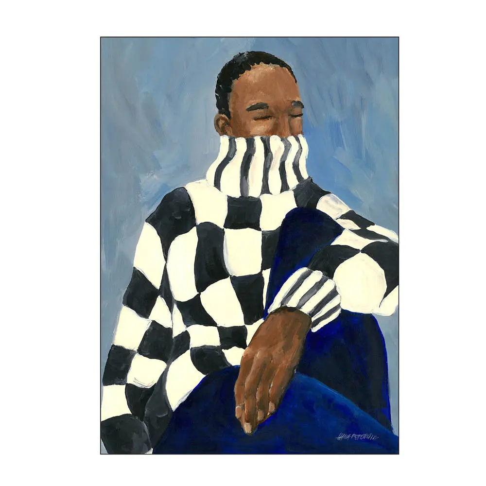 The Poster Club x Hanna Peterson Juliste 30x40 cm Check