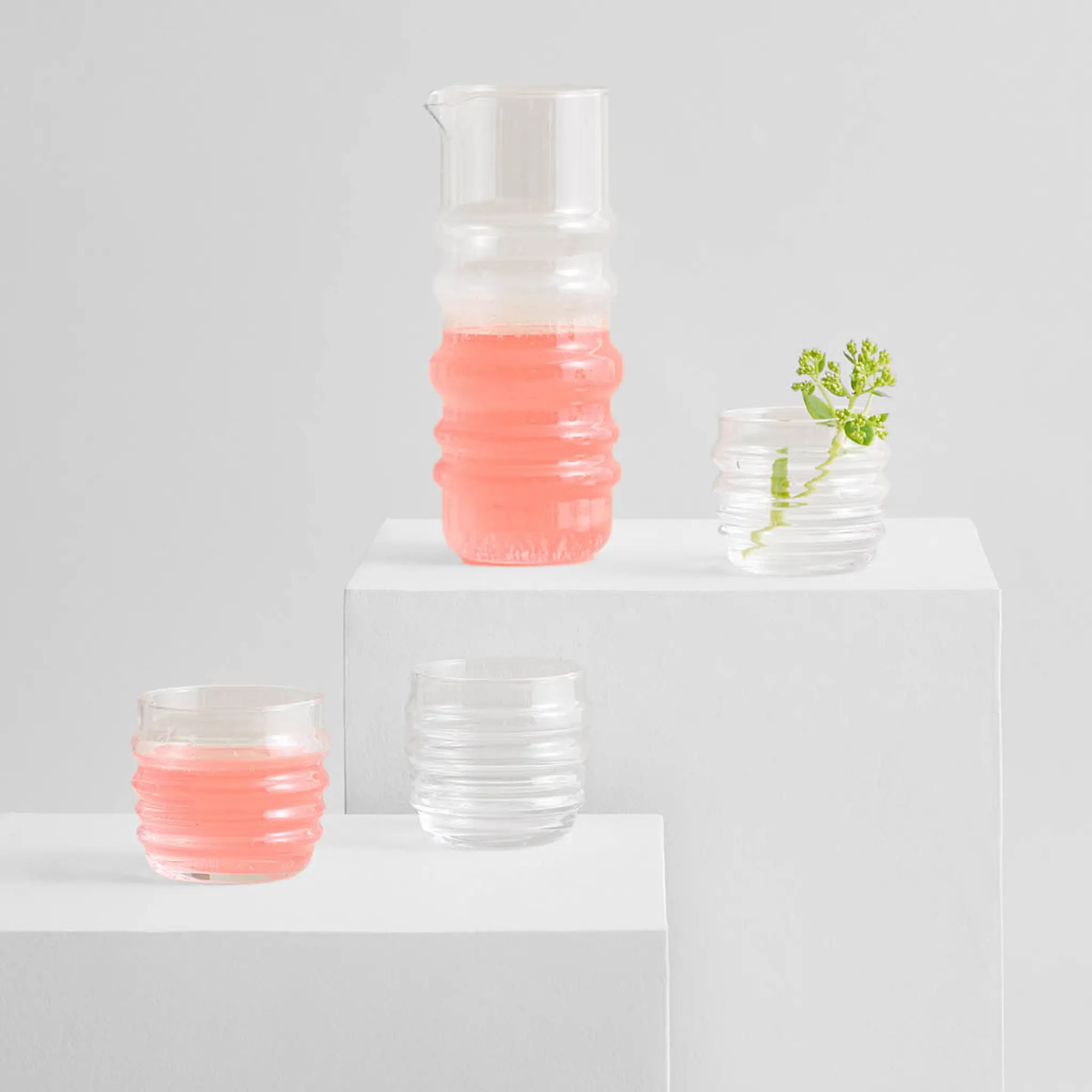 Marimekko Socks Rolled Down Tumbler 20 cl 2-pack Klar