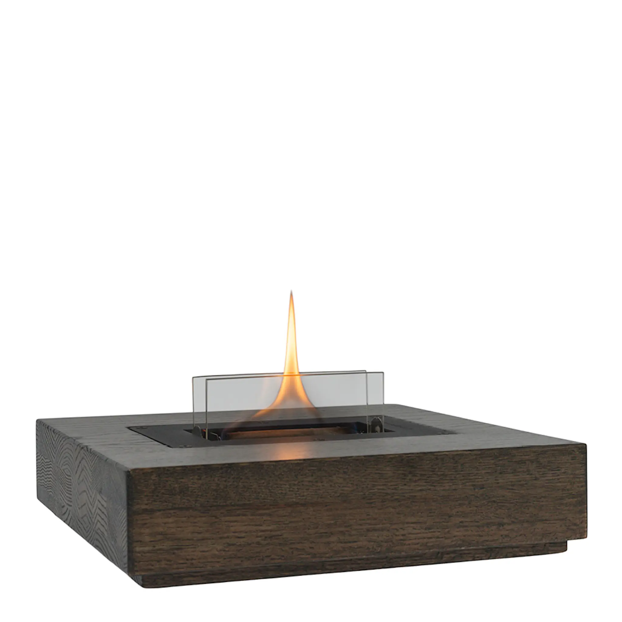 Tenderflame Holly 90 bordskamin 30x30 cm 0,5 L black oak