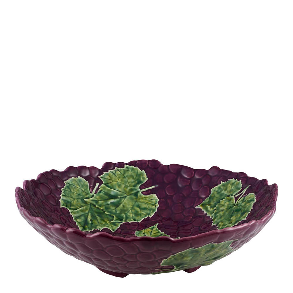 Bordallo Pinheiro Grapes salladsskål 3 L lila