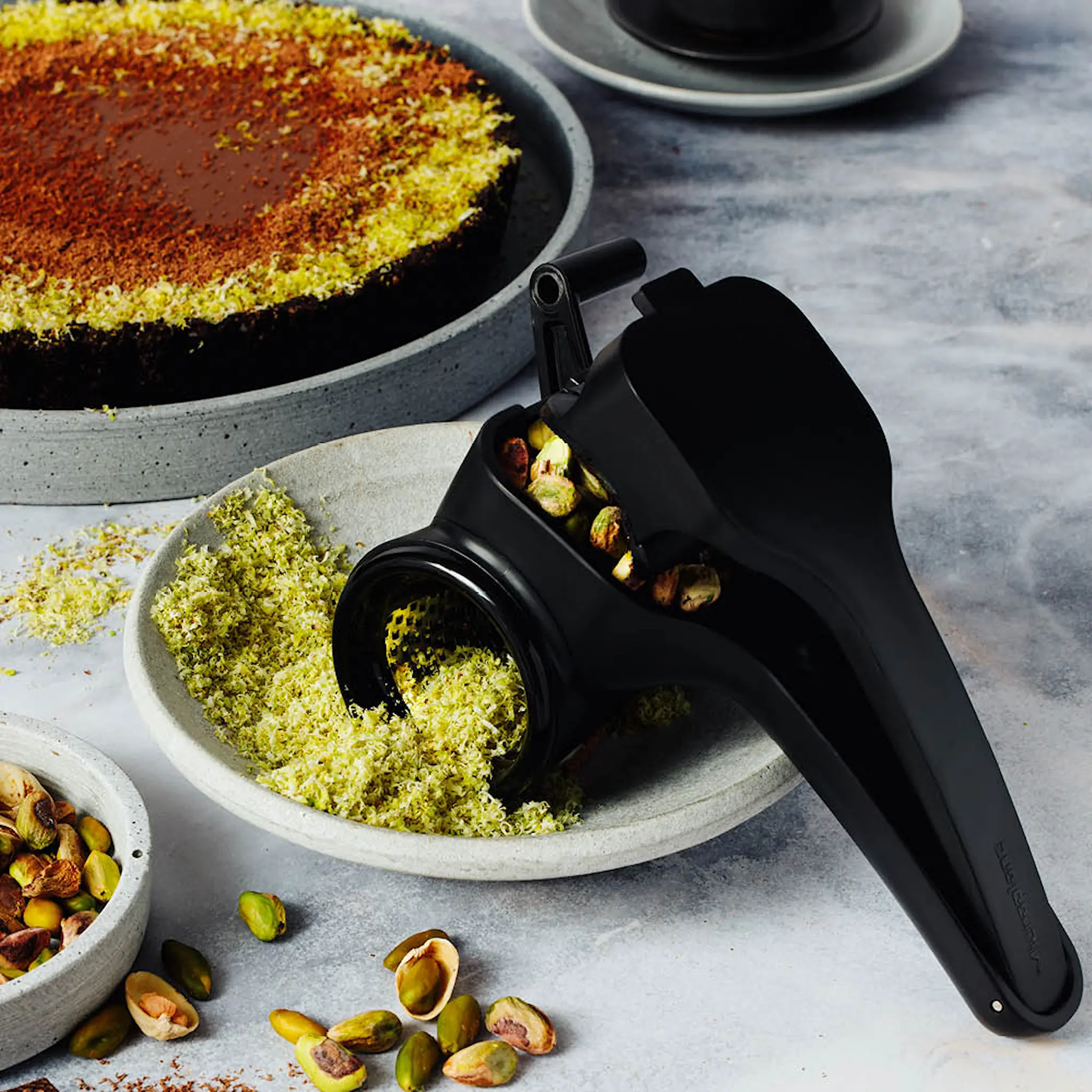 Microplane Classic Rotary roterande rivjärn svart