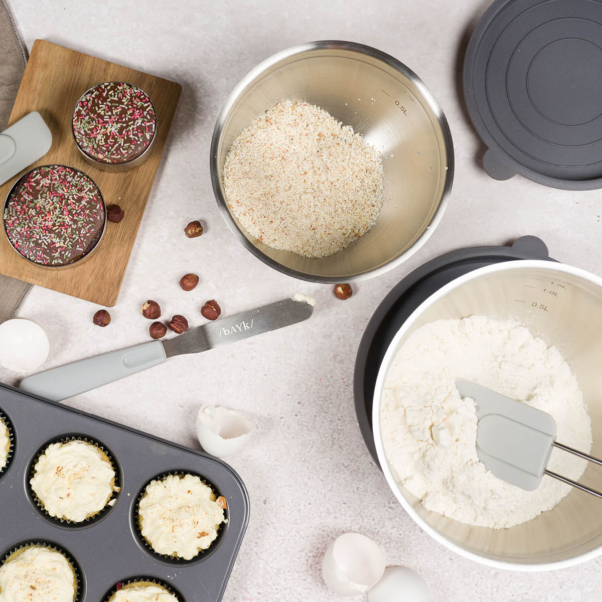 Modern House bAYk Kulhosetti 3 kpl 1/2/3L