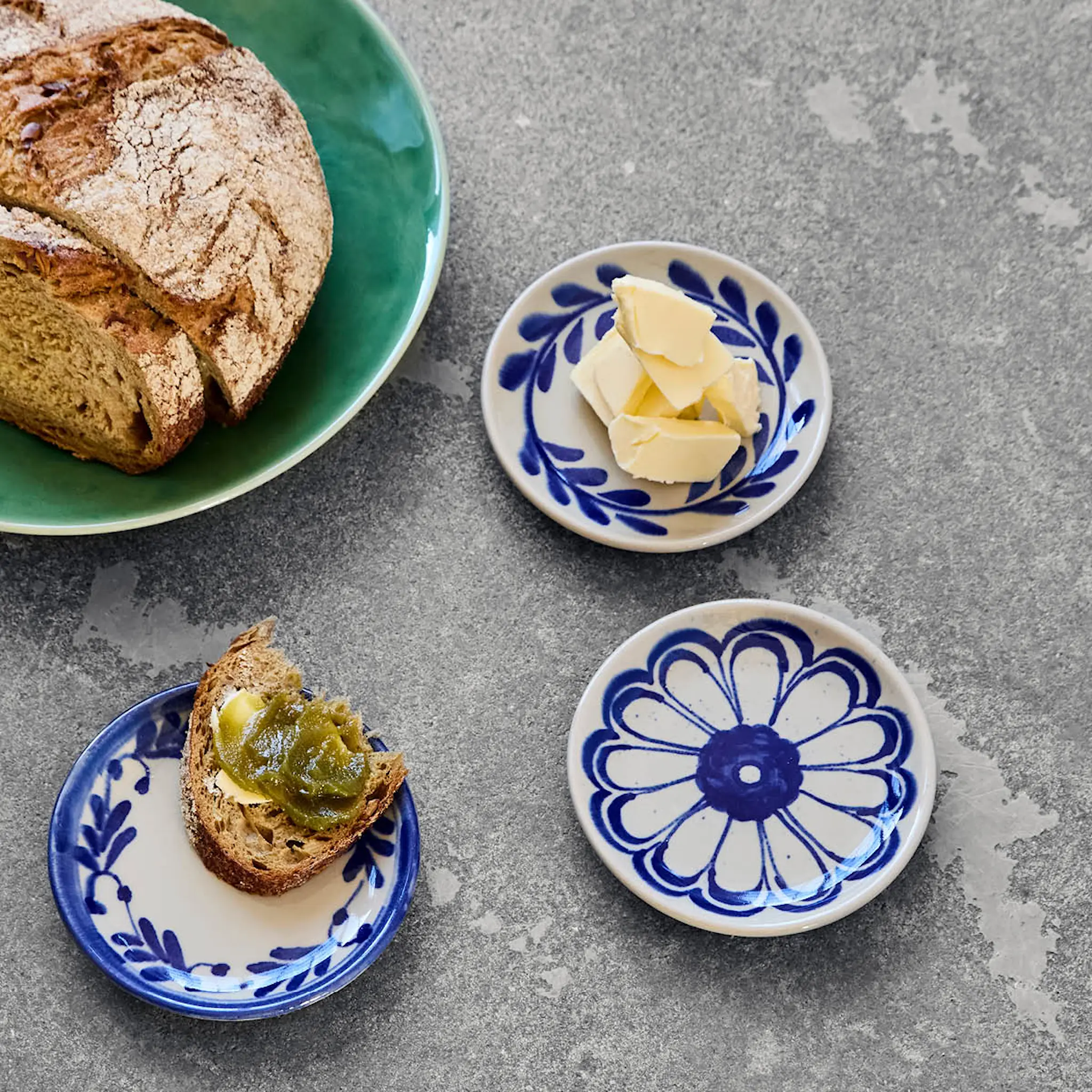 House Doctor Lautanen Diva 13 cm 3 kpl sininen