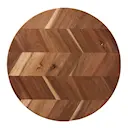 Raw skärbräda rund 28 cm akacia