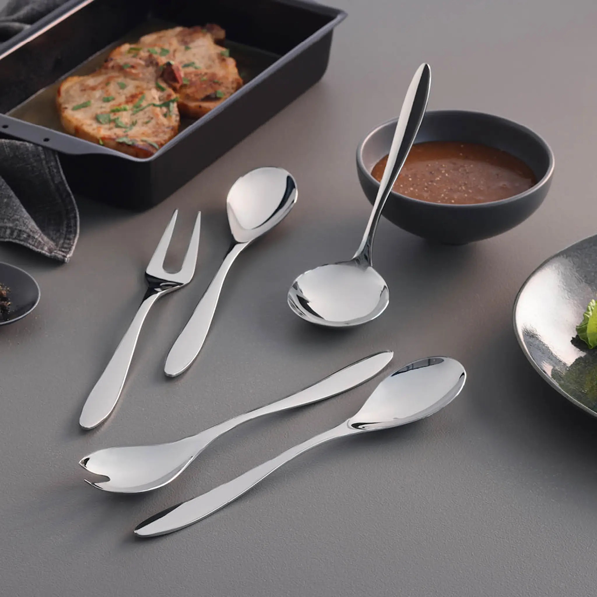 Hardanger bestikk Tarjoiluvälineet 5 osaa