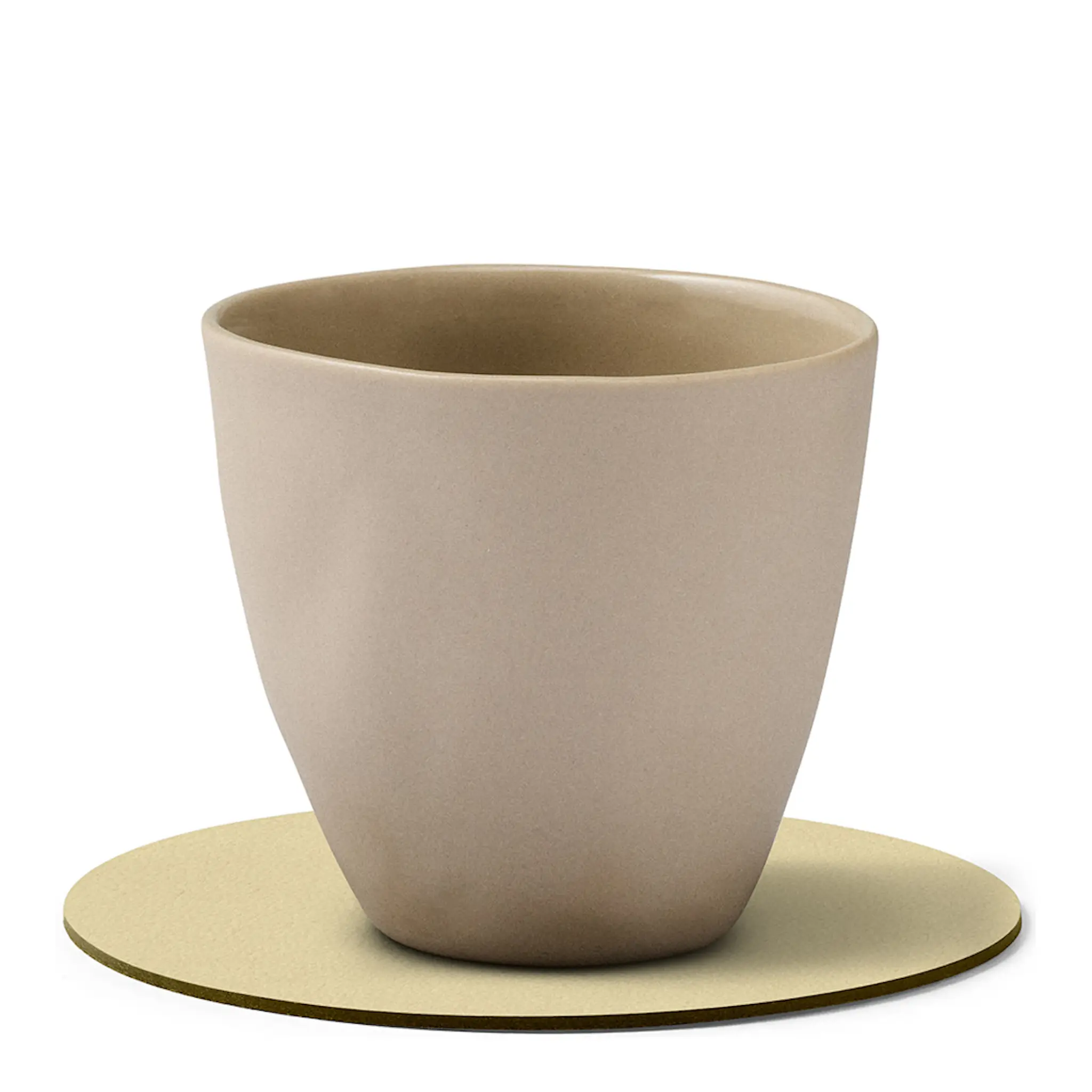 LIND DNA Nupo Circle Glasunderlägg 10 cm Lemon Sorbet