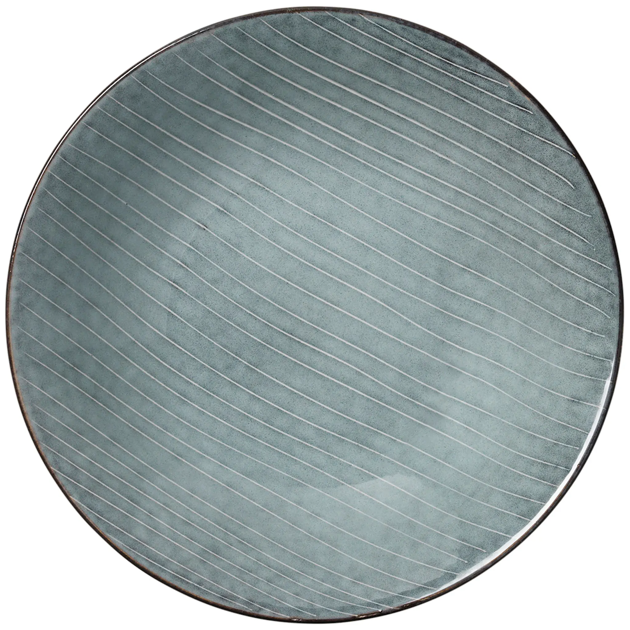 Broste Copenhagen Nordic Sea Tallrik djup 22 cm Blå