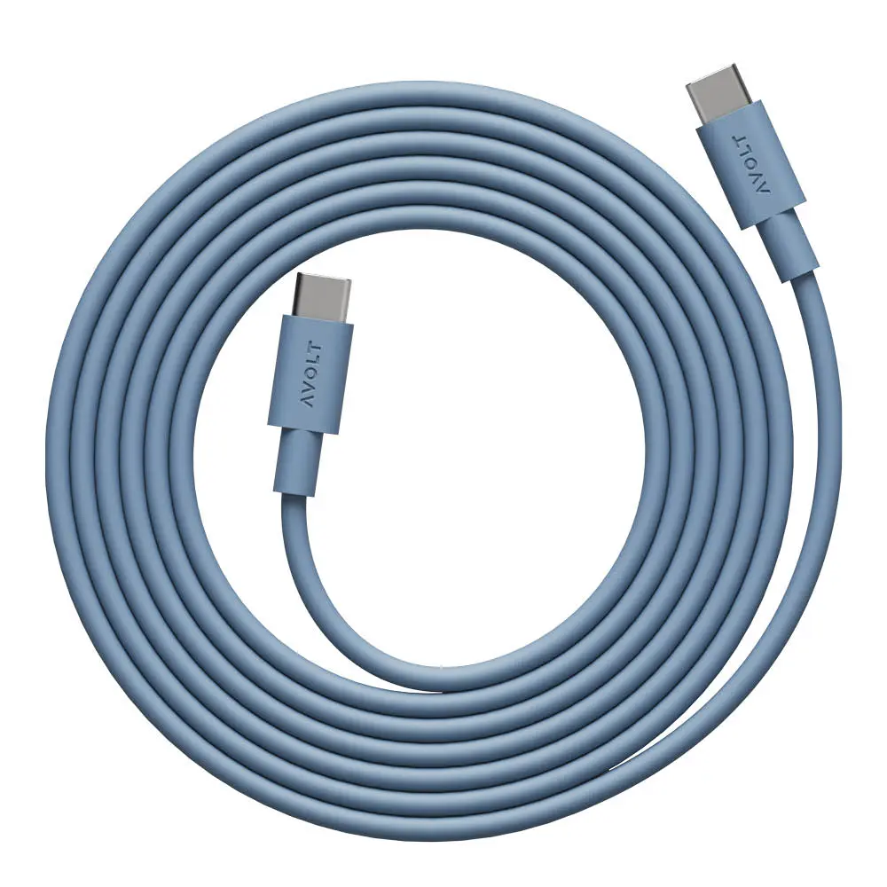 Cable 1 USB-C Kaapeli 2 m Shark Blue