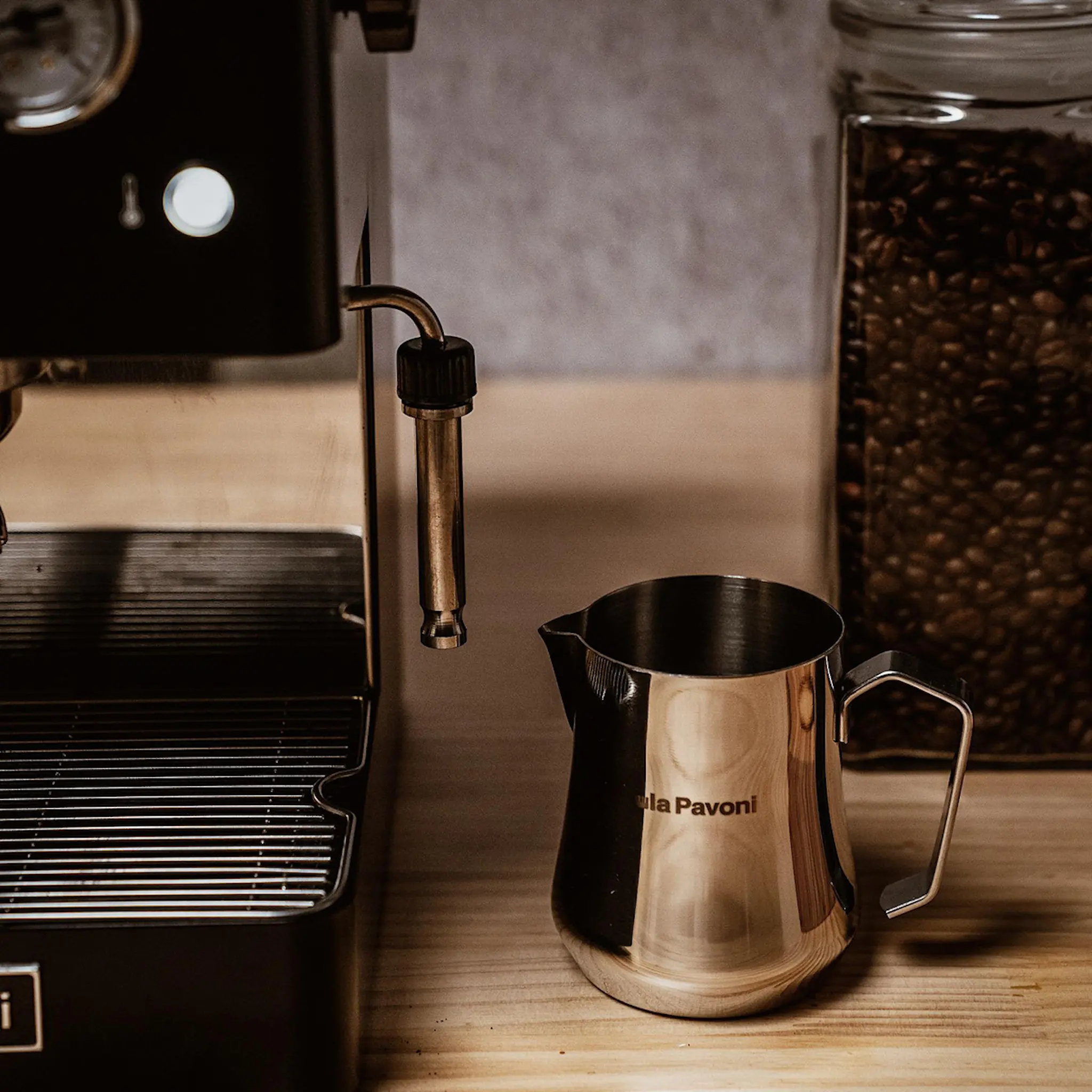 La Pavoni Casabar Nera Manuell Espressomaskin Svart