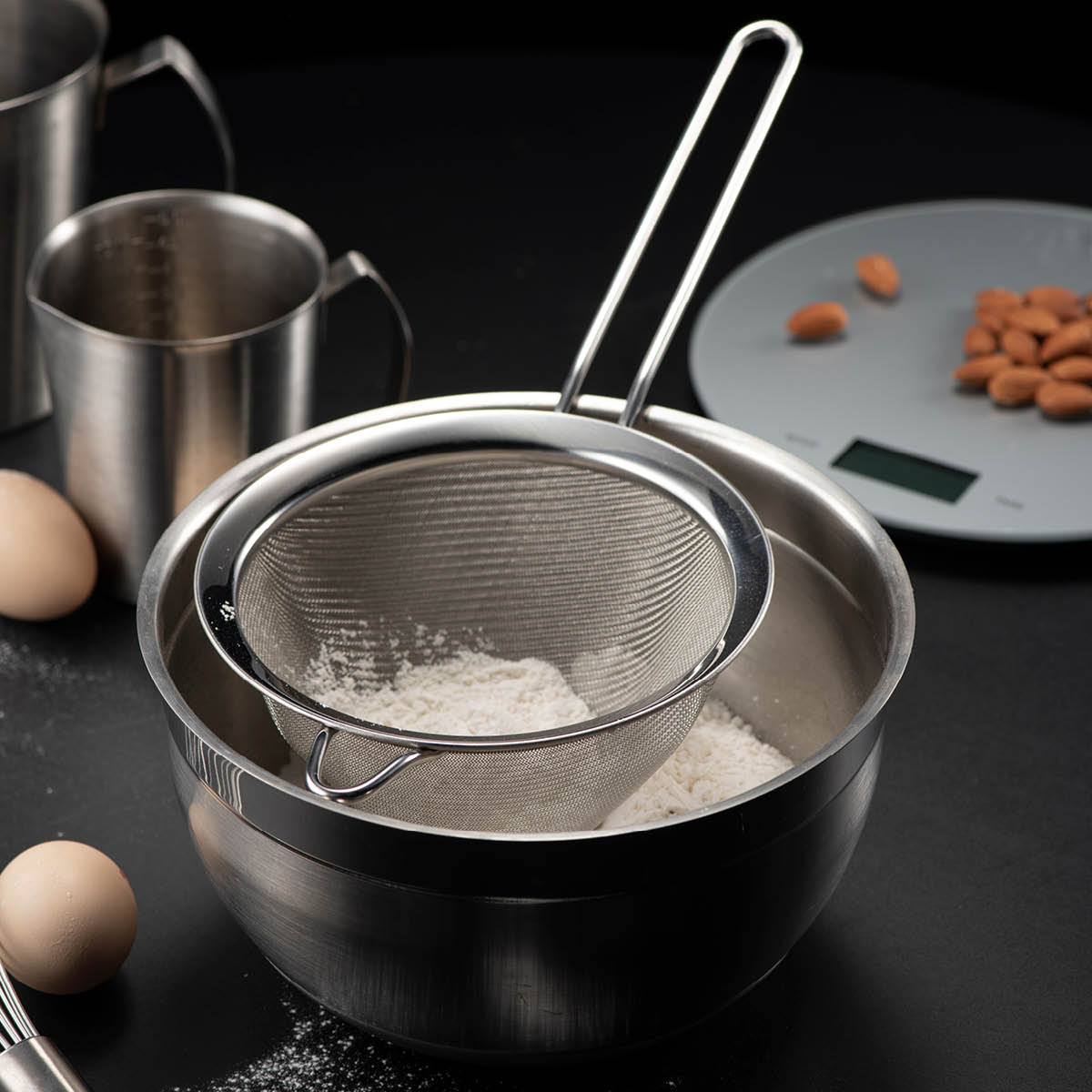 Modern House Kitchen Things Kartiosiivilä 17 cm Harjattu teräs