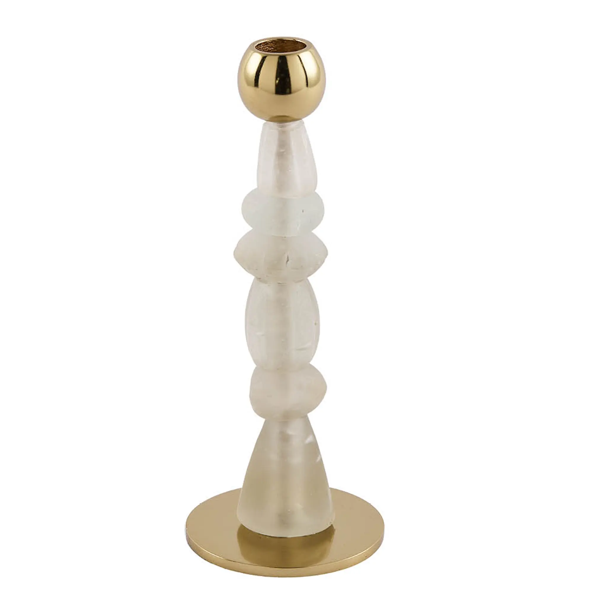 Pols Potten Beads ljusstake XS 24 cm vit