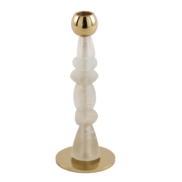 Beads ljusstake XS 24 cm vit