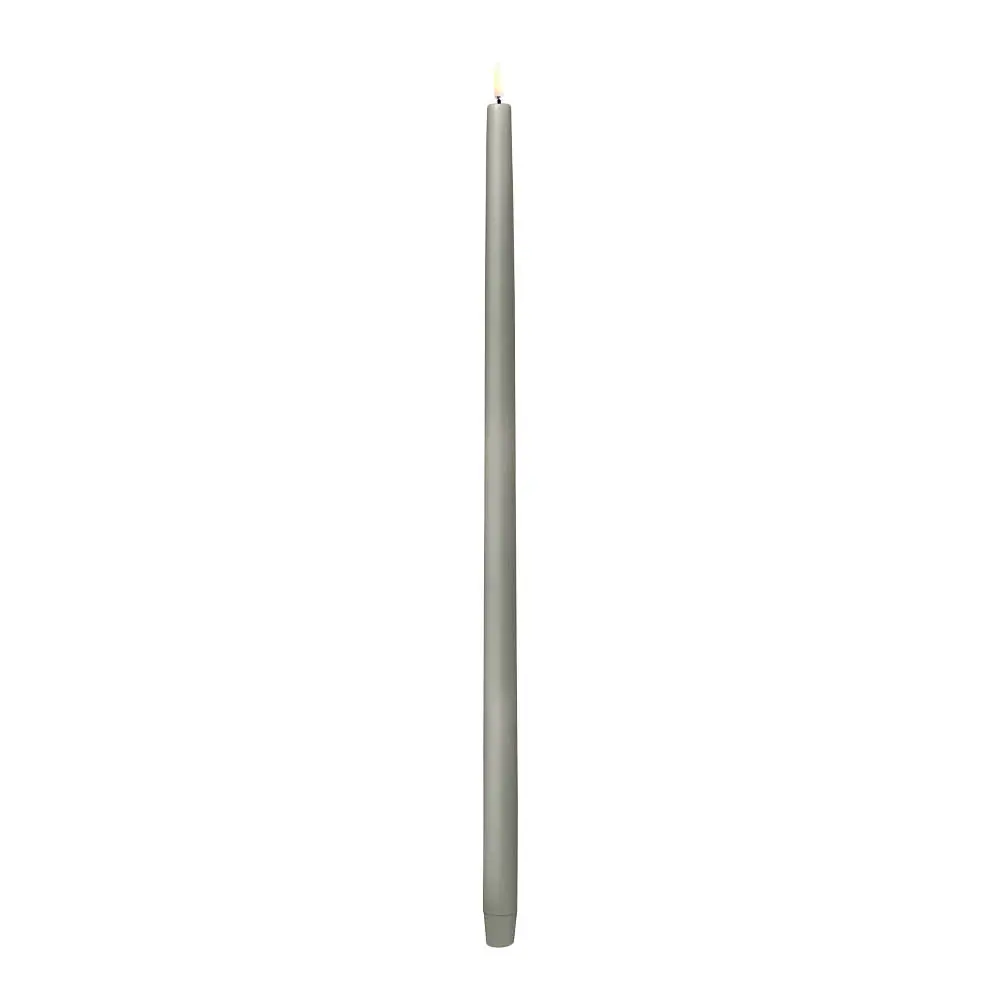 LED Antiikkikynttilä 2,3x55 cm 1 kpl Sandstone