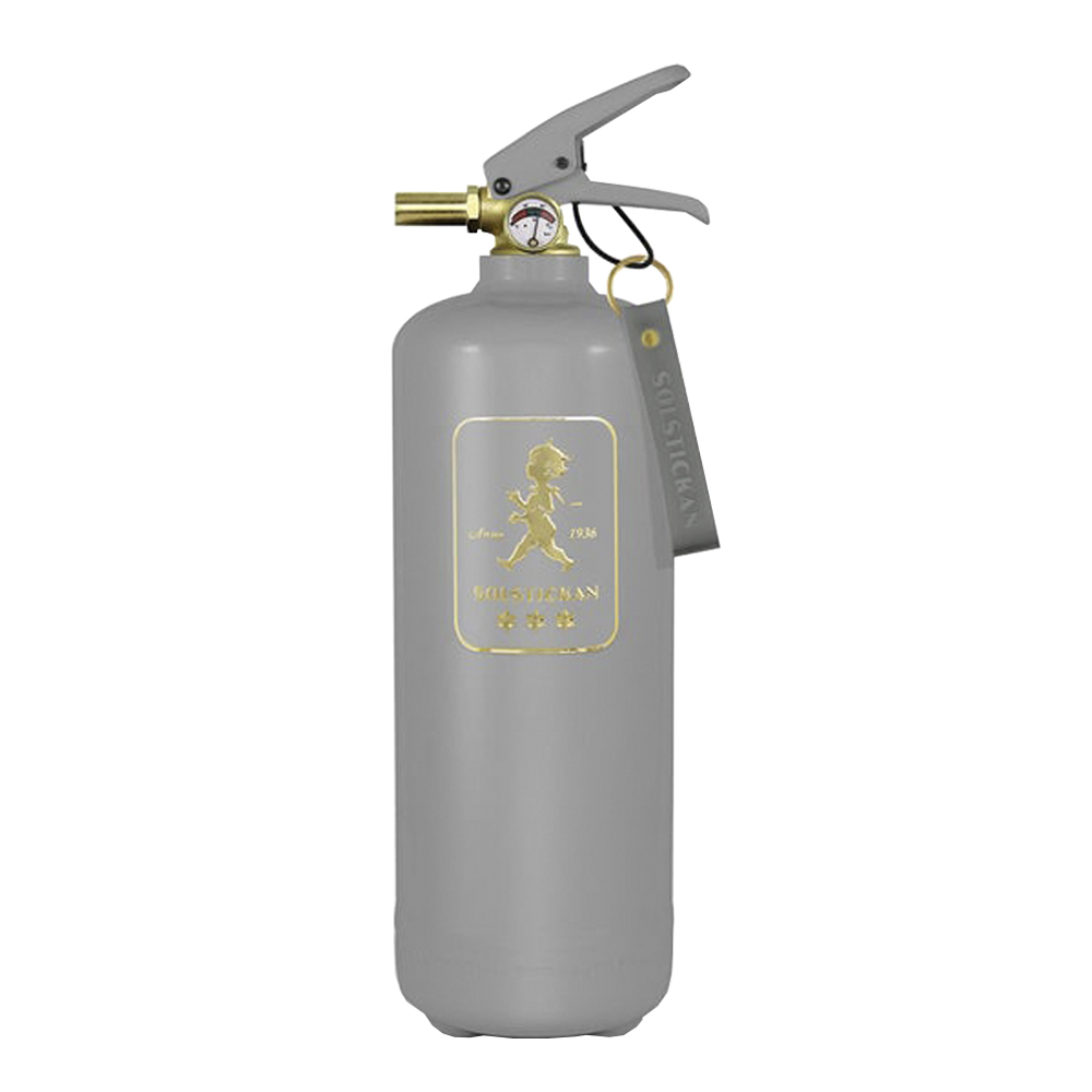SOLSTICKAN Solstickan Brandsläckare 2 kg Grå/Guld