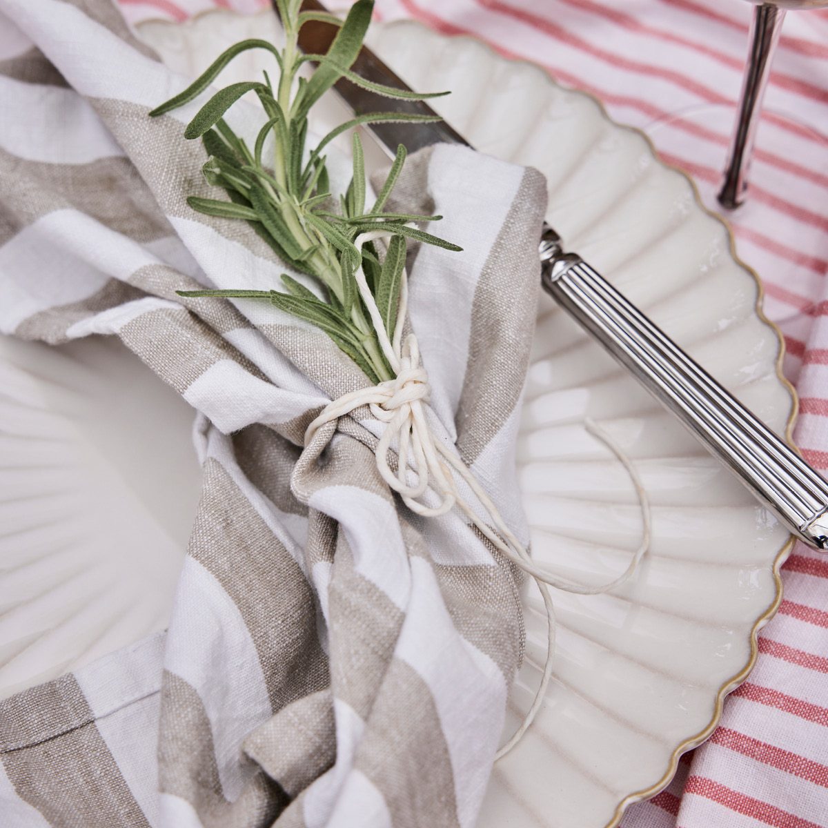 Lene Bjerre Camille Lautanen 27 cm Luunvalkoinen